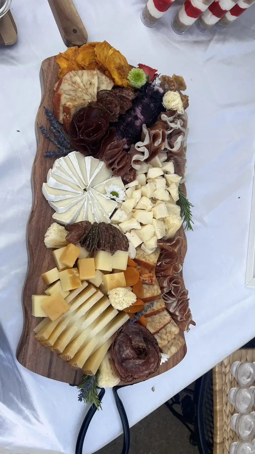 Event charcuterie spread for a local gathering